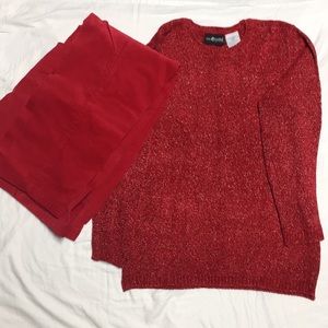 Brand New Matching pant and swatter